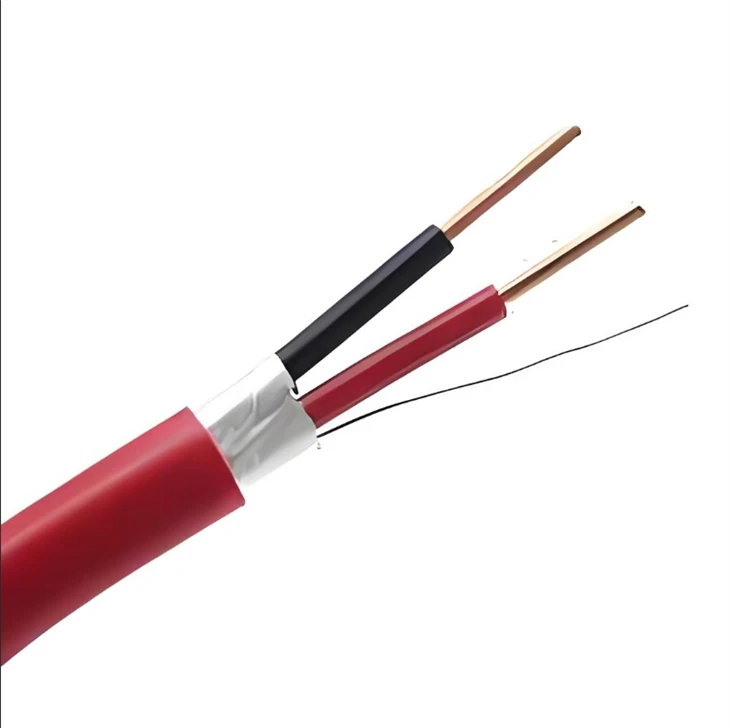 Cables de circuíto de alarma de incendios UL1424 2 núcleos 2x1,5 Mm2